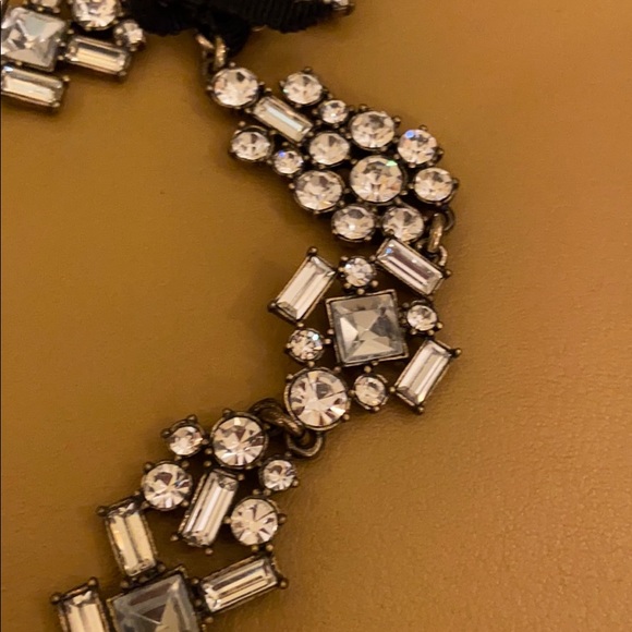 J Crew rhinestone deco necklace - Picture 2 of 4